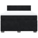 Pat box spring cu saltea, negru, 140x190 cm, catifea - WALTI WALTI