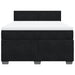 Pat box spring cu saltea, negru, 140x200 cm, catifea - WALTI WALTI