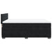 Pat box spring cu saltea, negru, 140x200 cm, catifea - WALTI WALTI