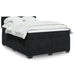 Pat box spring cu saltea, negru, 140x200 cm, catifea - WALTI WALTI