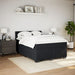Pat box spring cu saltea, negru, 140x200 cm, catifea - WALTI WALTI
