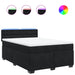 Pat box spring cu saltea, negru, 140x200 cm, catifea - WALTI WALTI