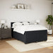 Pat box spring cu saltea, negru, 140x200 cm, catifea - WALTI WALTI