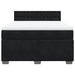 Pat box spring cu saltea, negru, 140x200 cm, catifea - WALTI WALTI