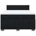 Pat box spring cu saltea, negru, 160x200 cm, catifea - WALTI WALTI