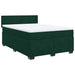 Pat box spring cu saltea, verde închis, 160x200 cm, catifea - WALTI WALTI