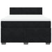 Pat box spring cu saltea, negru, 160x200 cm, catifea - WALTI WALTI