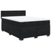 Pat box spring cu saltea, negru, 160x200 cm, catifea - WALTI WALTI