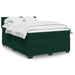 Pat box spring cu saltea, verde închis, 160x200 cm, catifea - WALTI WALTI