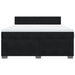 Pat box spring cu saltea, negru, 180x200 cm, catifea - WALTI WALTI