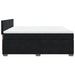 Pat box spring cu saltea, negru, 180x200 cm, catifea - WALTI WALTI