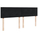 Pat box spring cu saltea, negru, 180x200 cm, catifea - WALTI WALTI