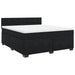 Pat box spring cu saltea, negru, 180x200 cm, catifea - WALTI WALTI