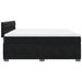 Pat box spring cu saltea, negru, 180x200 cm, catifea - WALTI WALTI