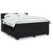 Pat box spring cu saltea, negru, 180x200 cm, catifea - WALTI WALTI