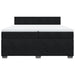 Pat box spring cu saltea, negru, 200x200 cm, catifea - WALTI WALTI