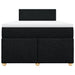 Pat box spring cu saltea, negru, 120x190 cm, catifea - WALTI WALTI