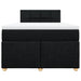 Pat box spring cu saltea, negru, 120x190 cm, catifea - WALTI WALTI