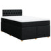Pat box spring cu saltea, negru, 120x190 cm, catifea - WALTI WALTI