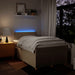 Pat box spring cu saltea, crem, 120x200 cm, textil - WALTI WALTI