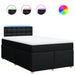 Pat box spring cu saltea, negru, 120x200 cm, textil - WALTI WALTI