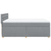 Pat continental, gri deschis, 140x200 cm, material textil - WALTI WALTI