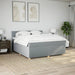 Pat continental, gri deschis, 180x200 cm, material textil - WALTI WALTI