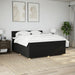 Pat box spring cu saltea, negru, 180x200 cm, catifea - WALTI WALTI