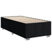 Pat box spring cu saltea, negru, 90x190 cm, textil - WALTI WALTI