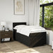 Pat box spring cu saltea, negru, 90x200 cm, textil - WALTI WALTI