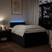 Pat box spring cu saltea, negru, 120x190 cm, catifea - WALTI WALTI