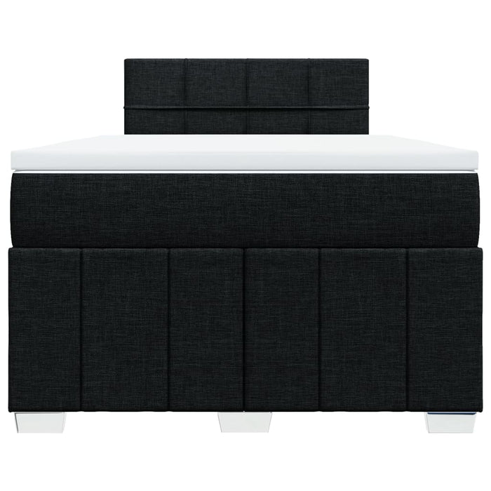 Pat box spring cu saltea, negru, 120x190 cm, catifea - WALTI WALTI