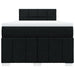 Pat box spring cu saltea, negru, 120x190 cm, catifea - WALTI WALTI
