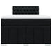 Pat box spring cu saltea, negru, 120x190 cm, catifea - WALTI WALTI