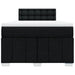 Pat box spring cu saltea, negru, 120x190 cm, catifea - WALTI WALTI