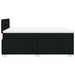 Pat box spring cu saltea, negru, 120x190 cm, catifea - WALTI WALTI