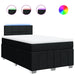 Pat box spring cu saltea, negru, 120x200 cm, textil - WALTI WALTI