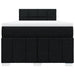 Pat box spring cu saltea, negru, 120x200 cm, textil - WALTI WALTI