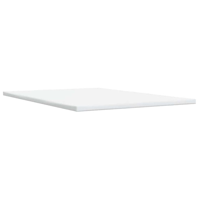 Pat box spring cu saltea, albastru, 140x200 cm, textil - WALTI WALTI