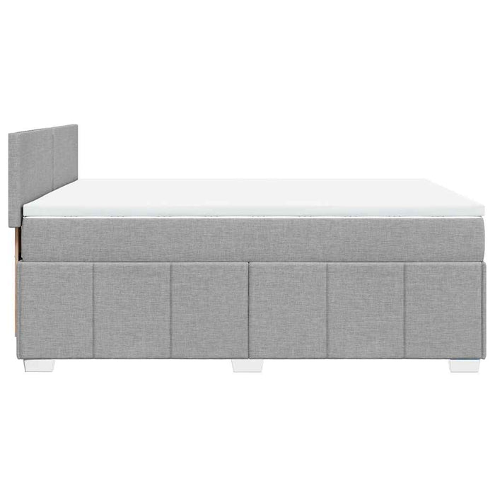 Pat continental, gri deschis, 140x200 cm, material textil - WALTI WALTI