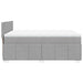 Pat continental, gri deschis, 140x200 cm, material textil - WALTI WALTI