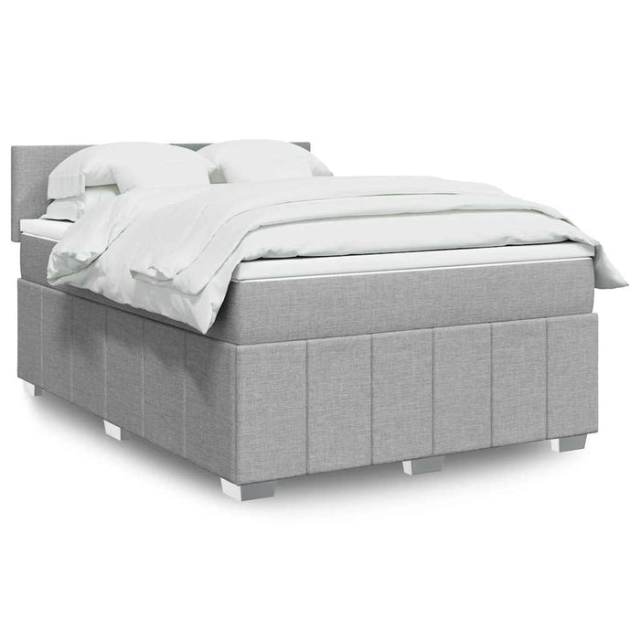 Pat continental, gri deschis, 140x200 cm, material textil - WALTI WALTI