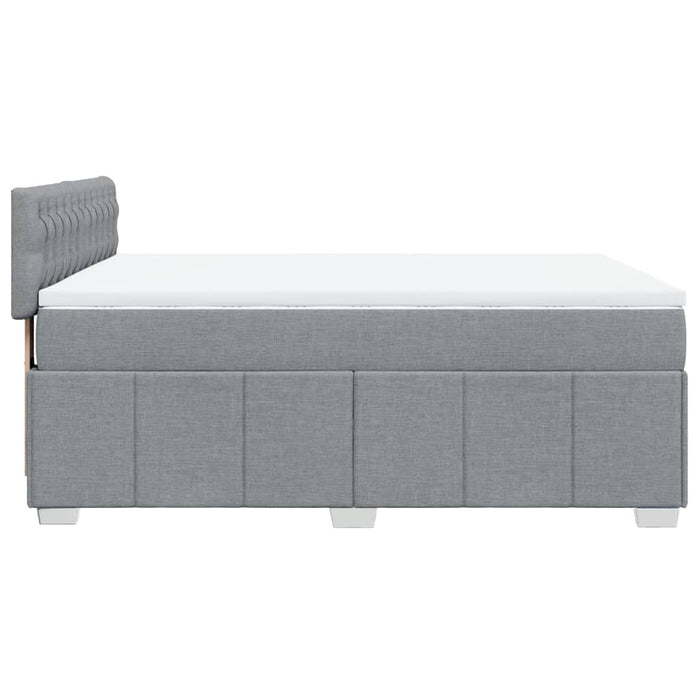 Pat continental, gri deschis, 140x200 cm, material textil - WALTI WALTI