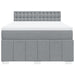 Pat continental, gri deschis, 140x200 cm, material textil - WALTI WALTI
