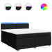 Pat box spring cu saltea, negru, 180x200 cm, catifea - WALTI WALTI