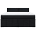 Pat box spring cu saltea, negru, 180x200 cm, catifea - WALTI WALTI