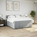 Pat continental, gri deschis, 180x200 cm, material textil - WALTI WALTI