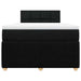 Pat box spring cu saltea, negru, 120x190 cm, catifea - WALTI WALTI