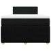 Pat box spring cu saltea, negru, 120x200 cm, textil - WALTI WALTI