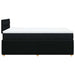 Pat box spring cu saltea, negru, 120x200 cm, textil - WALTI WALTI